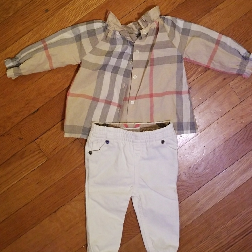 AUTHENTIC BURBERRY girls outfit