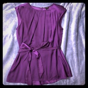 Dark purple Ann Taylor Blouse