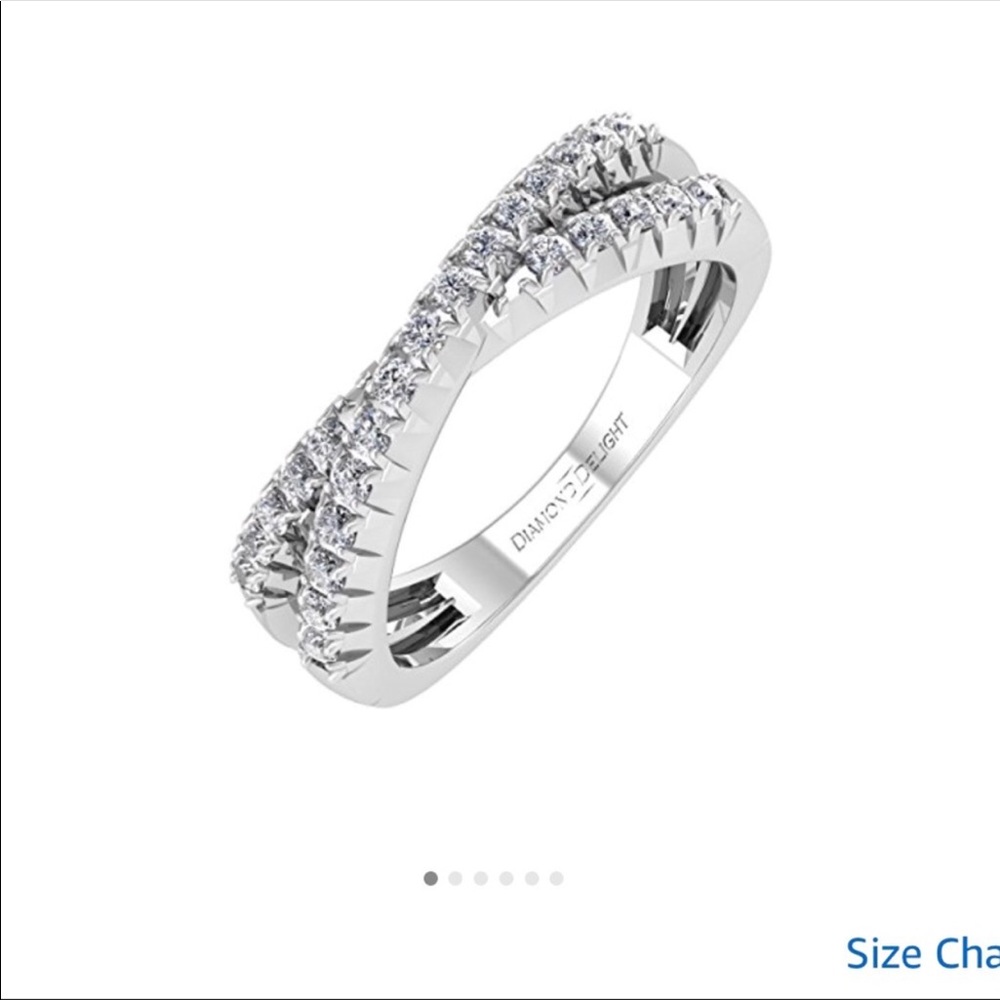 Diamond wedding band