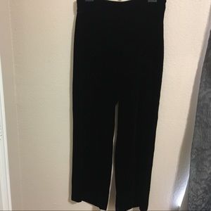 Ralph Lauren velvet side zip pants
