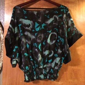 Express off the shoulder floral top