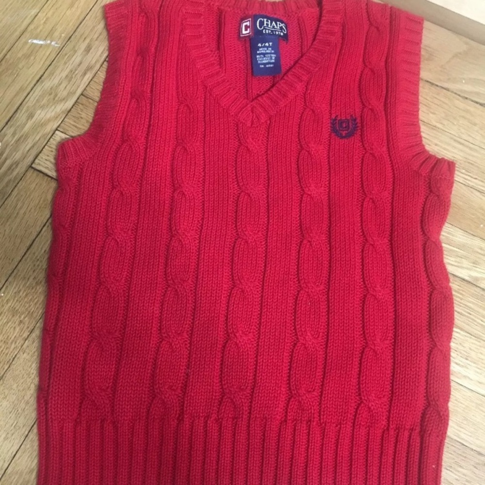 Chaps Sweater Vest