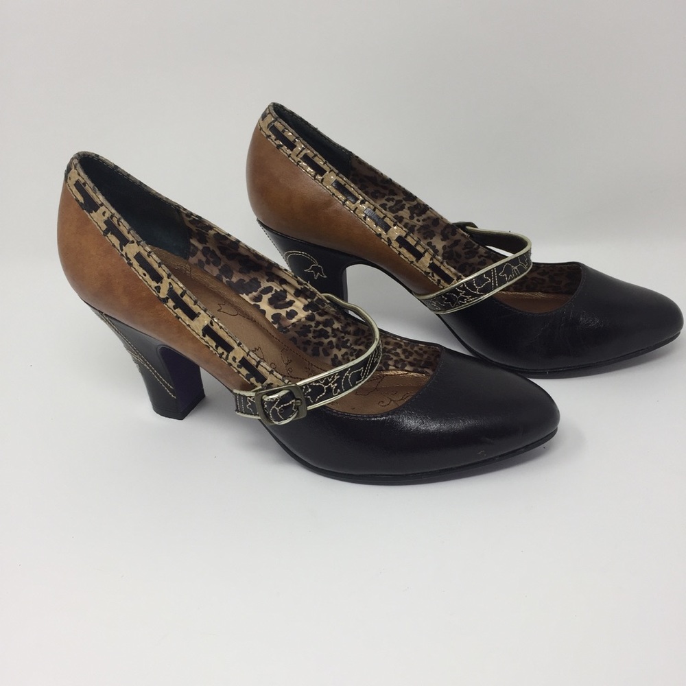 Bobbi blu Multicolored strapped heels, 9.