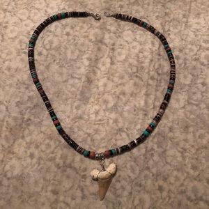 Shark tooth necklace