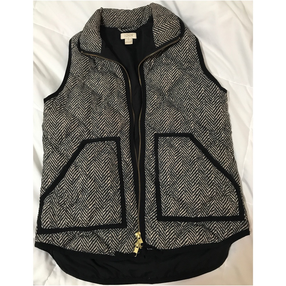 Jcrew Herringbone vest