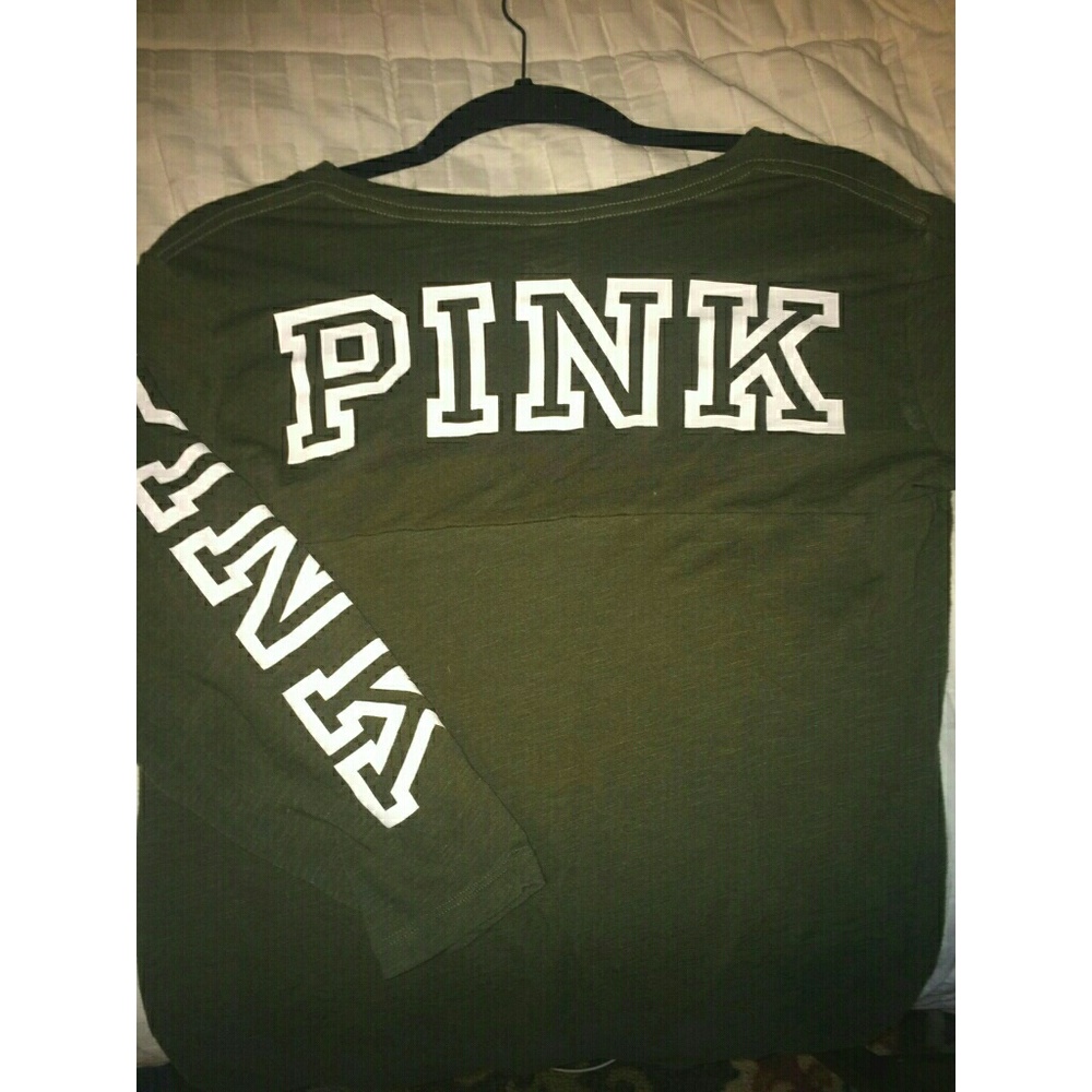 PINK VS LONG SLEEVE TEE