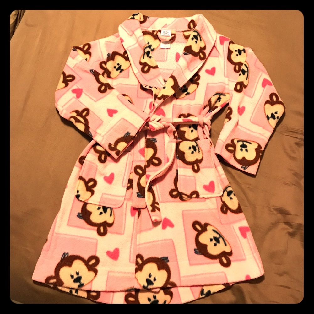 Cute Monkey Bath Robe