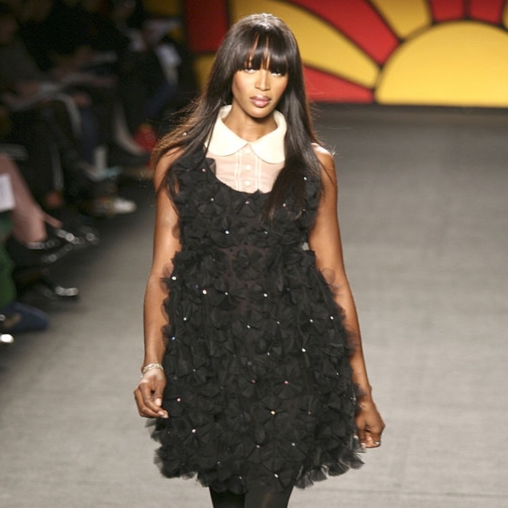 Anna Sui Backless Tuxedo Dress