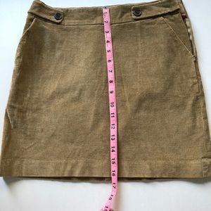 BANANA REPUBLIC Corduroy stretch Mini Skirt