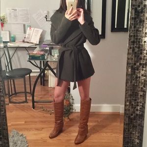 NWT express wrap coat