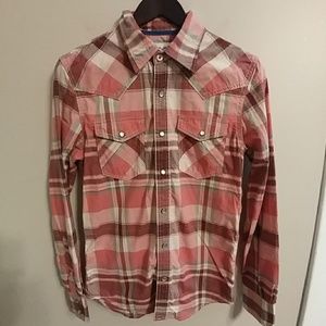 🔥WHO.A.U🔥 PLAID SHIRT