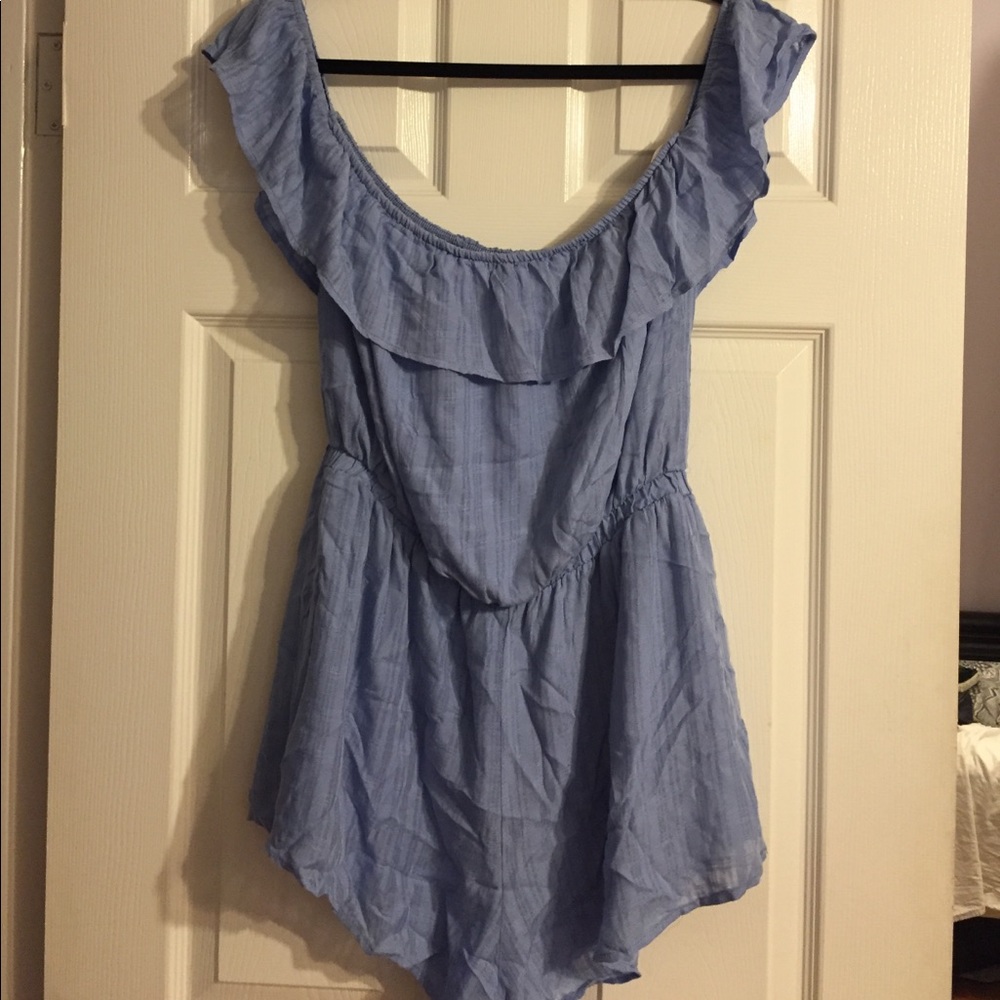 Blue Romper