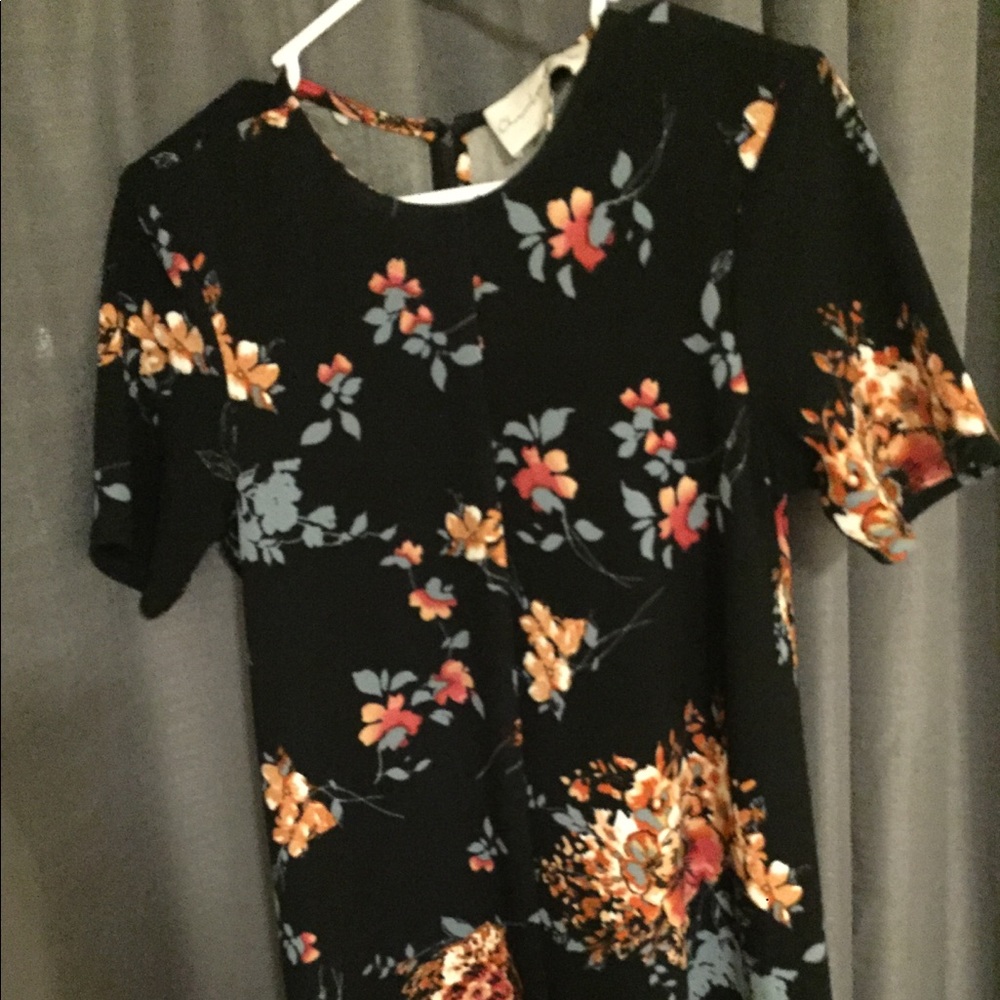 Navy Charles Henry Shift Dress