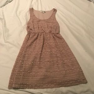 Tan Forever 21 Dress