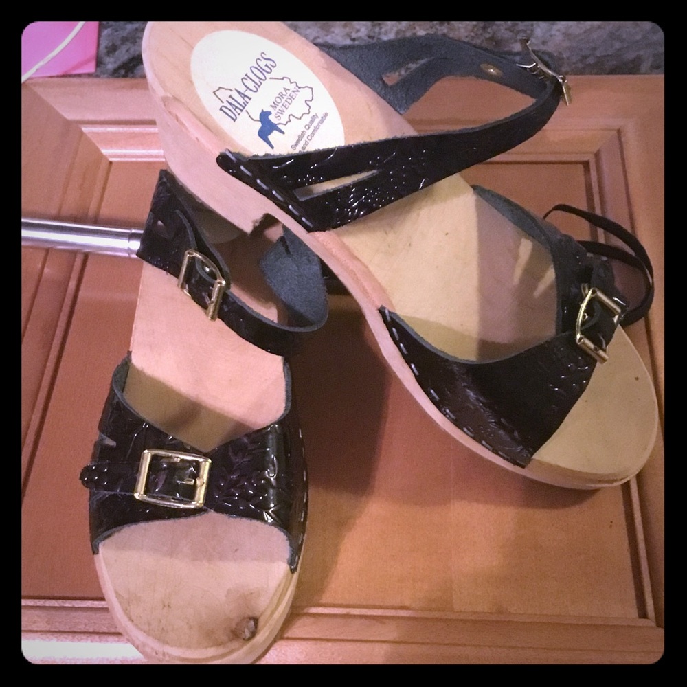 Swedish Dala clogs size 38