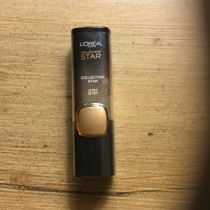 Gold lipstick