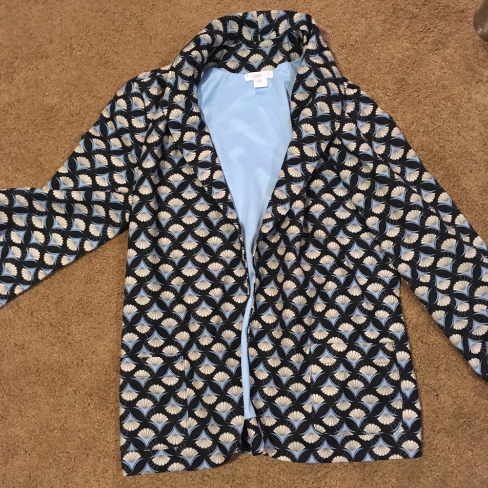 Cute printed blazer - size xs