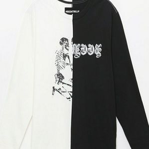 Been Trill Split Graphic Long Sleeve T-Shirt