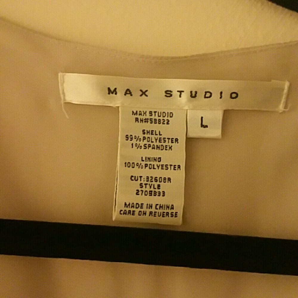 Max Studio Grey Top - Picture 3 of 3
