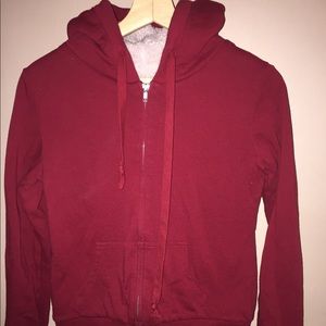 Red hoodie