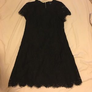 Black lace Madewell dress