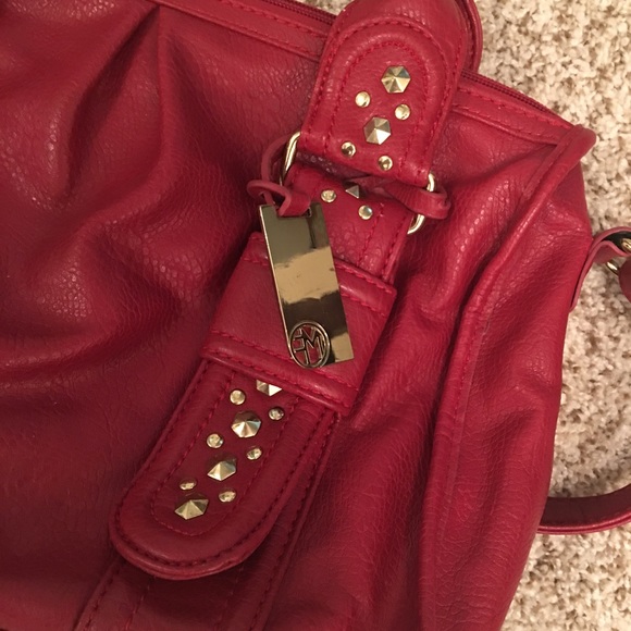Marc Fisher Handbags - Marc Fisher Red Studded Purse ❤️