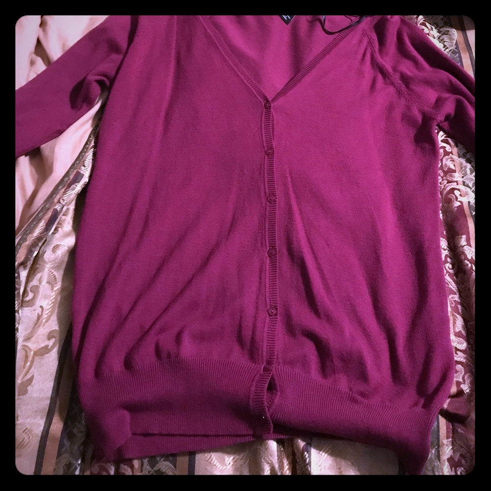 Cardigan sweater