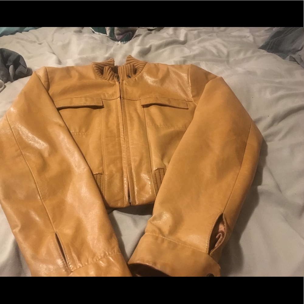 Authentic Guess Leather Jacket