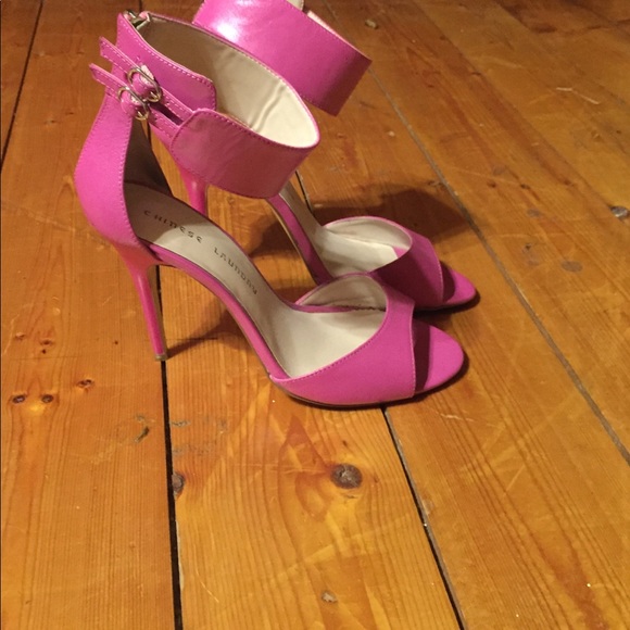Pink Chinese Laundry Heels - Picture 2 of 3