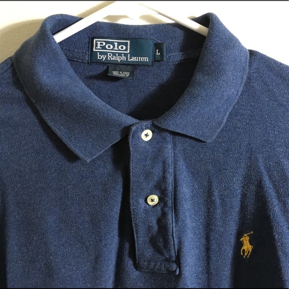 Polo Long Sleeve Blue - Picture 3 of 3