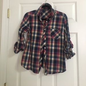 Women Plaid shirt