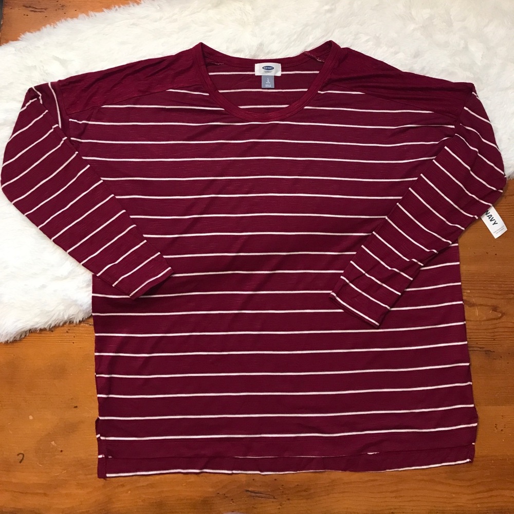 Old Navy striped long sleeve Tee