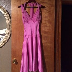 Dina Barel cocktail formal sexy vneck backless