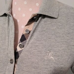 Burberry Brit Shirt Dress Grey Sz Small