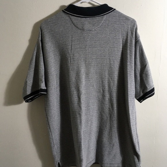 Wangler Embroidered Short Sleeve Polo Striped - Picture 2 of 3