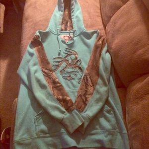 Blue Legendary whitetails sweat shirt