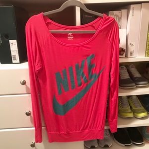 Nike oversized long sleeve top (Size S)
