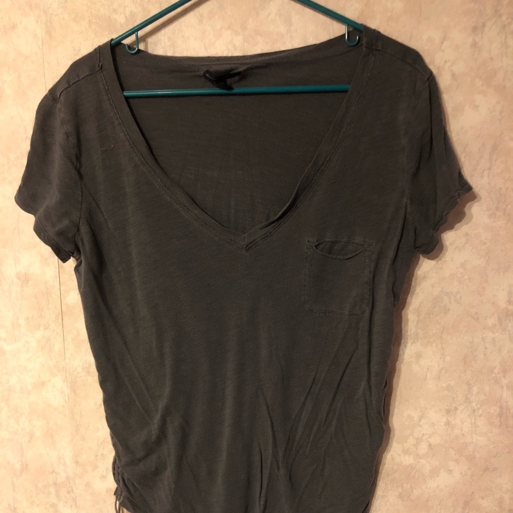 Blue American eagle shirt