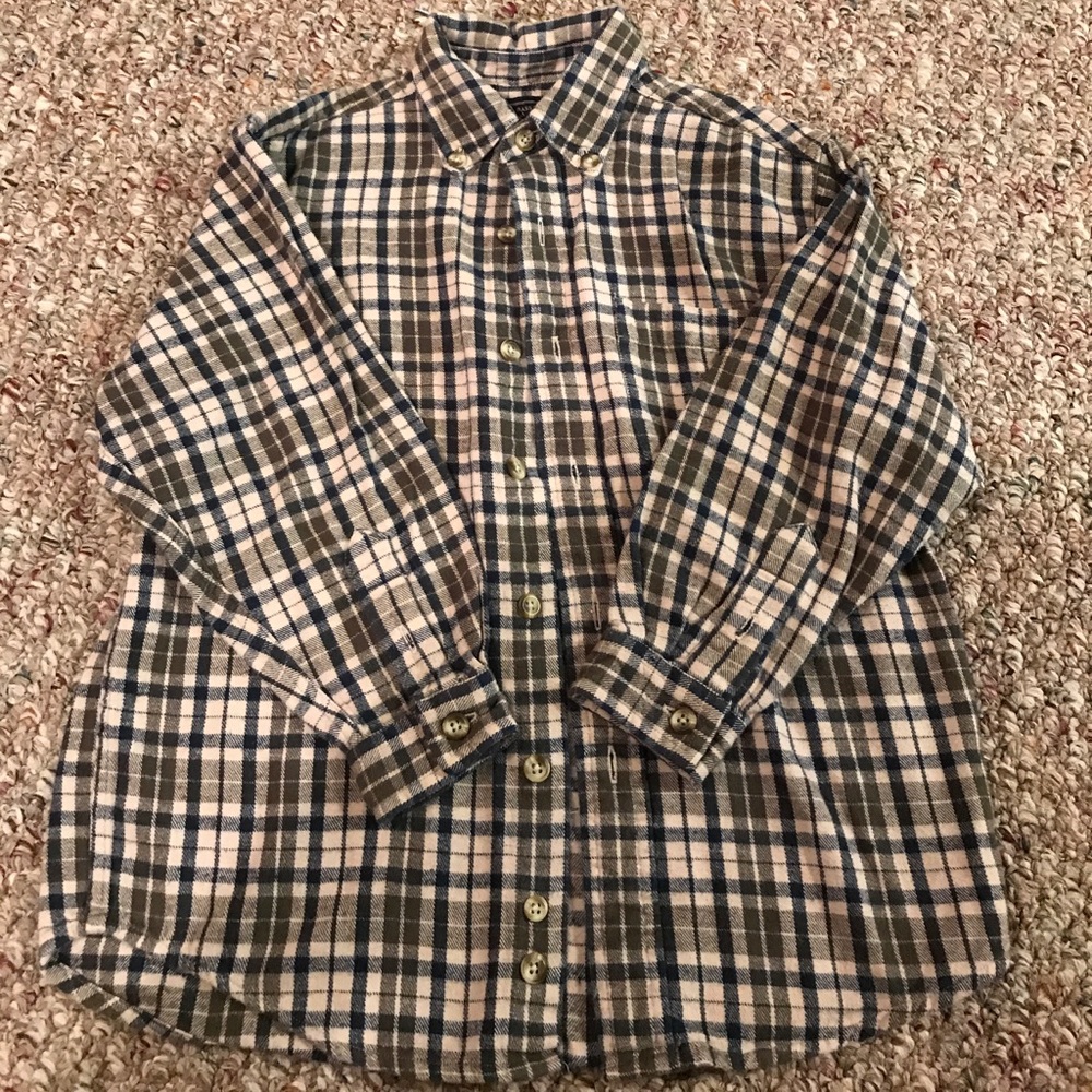 Boys flannel shirt