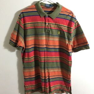 Polo Short Sleeve Stripe Shirt