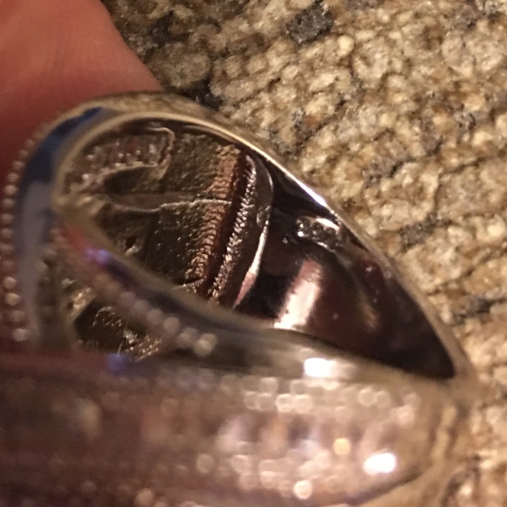 STERLING SILVER RING SIZE 6 - Picture 10 of 11