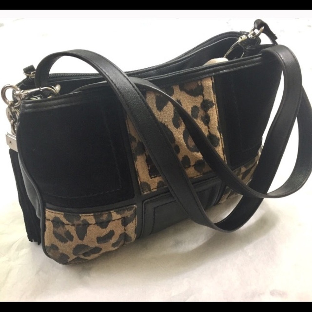 Tignanello patchwork leather purse.