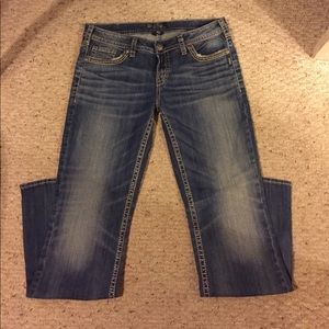 Women’s silver tab jeans