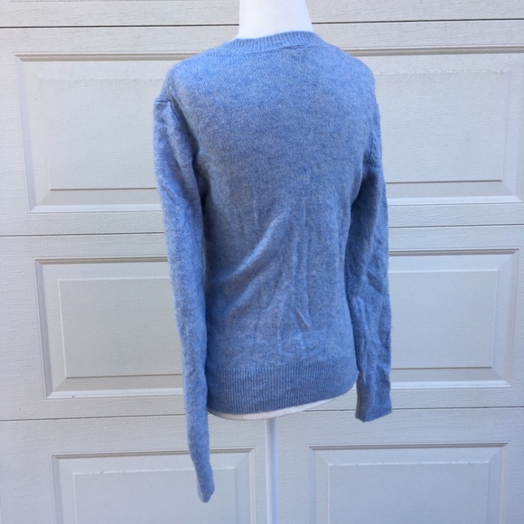 GAP Pastel Blue Lambswool Blend Sweater - Picture 4 of 7