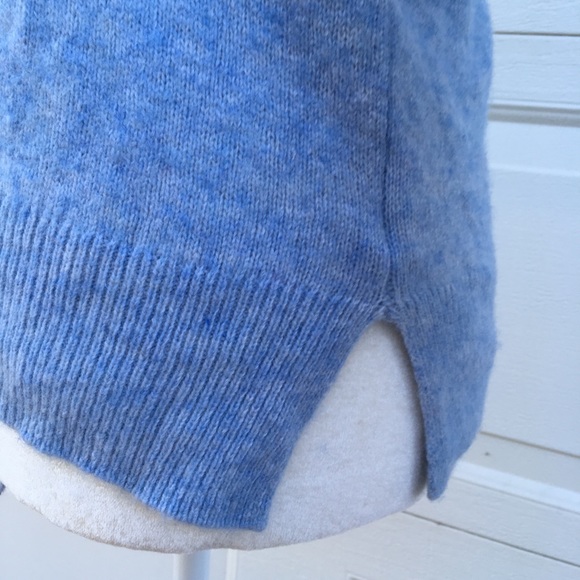 GAP Pastel Blue Lambswool Blend Sweater - Picture 6 of 7