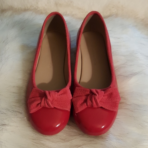 Little girl Elephantito patent red _Alex Flat - Picture 2 of 4