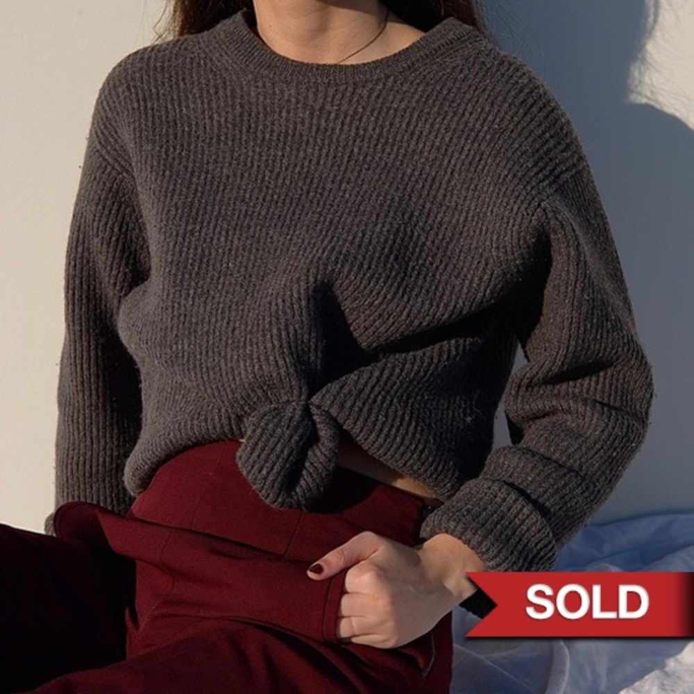 GAP grey wool sweater