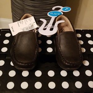 Toddler brown loafers