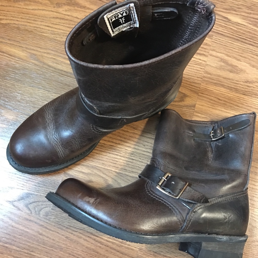 Frye short riding boots
