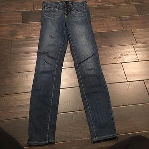 Paige dark wash denim jeans. Verdugo ultra skinny.